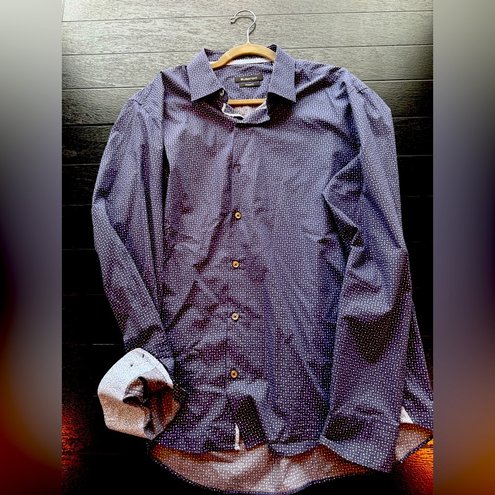 Bugatchi men’s size XL dress shirt barely worn